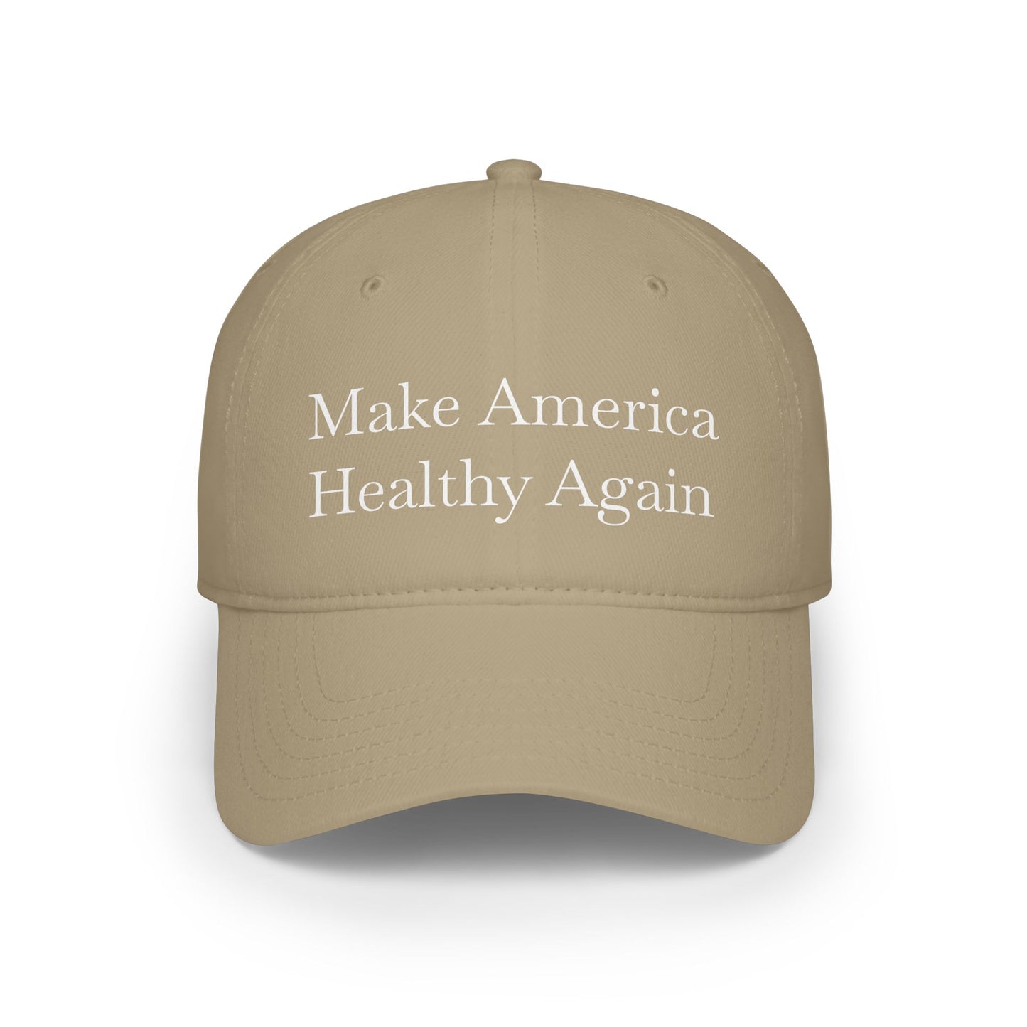 Make America Healthy Again Low Profile Baseball Cap