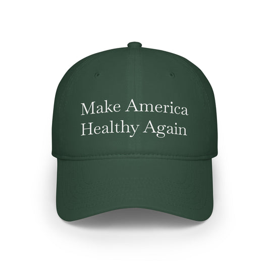 Make America Healthy Again Low Profile Baseball Cap